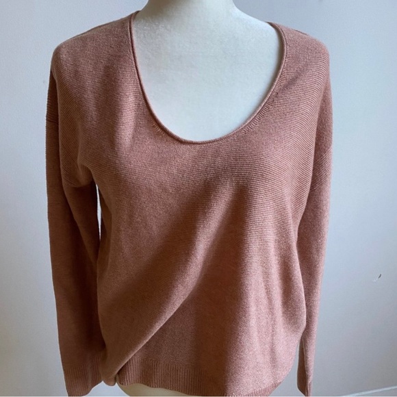 Madewell "Catalina" U-neck BNWT dusty rose Small - Picture 1 of 1